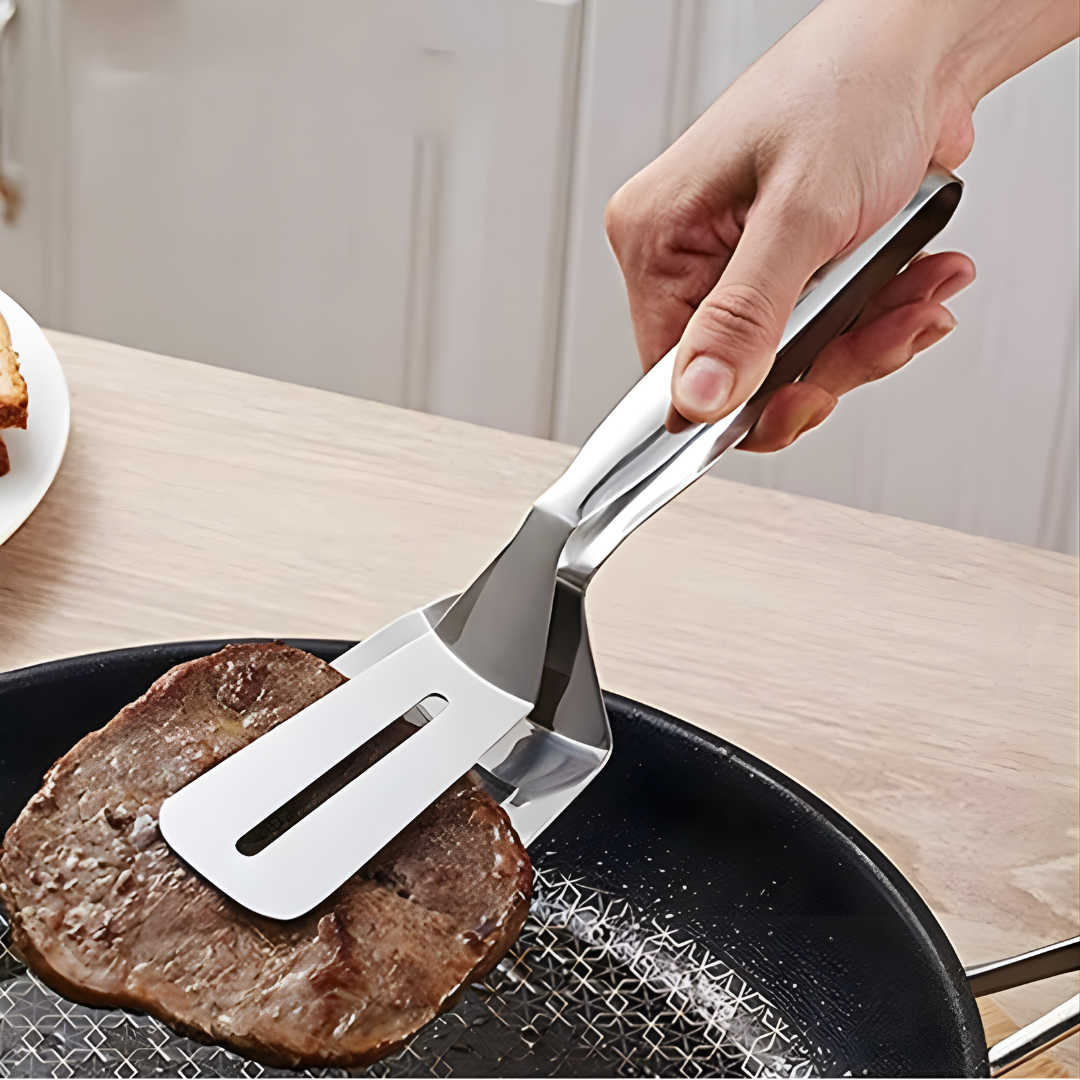 Edelstahl-Wendegreifer – 2-in-1-Küchenwerkzeug product image 2