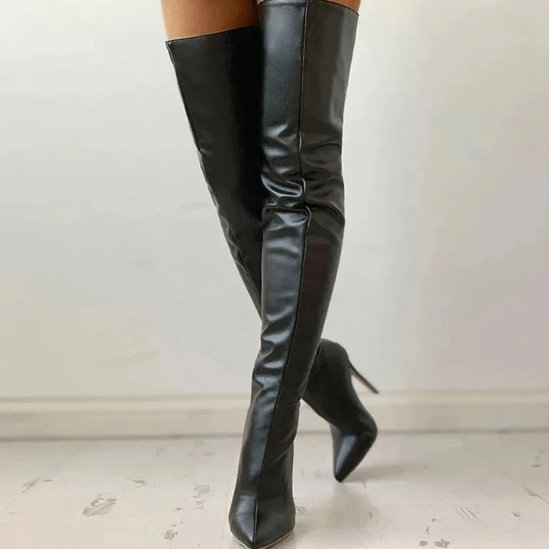 Bequeme Overknee Stiefel mit Absatz  Für Frauen