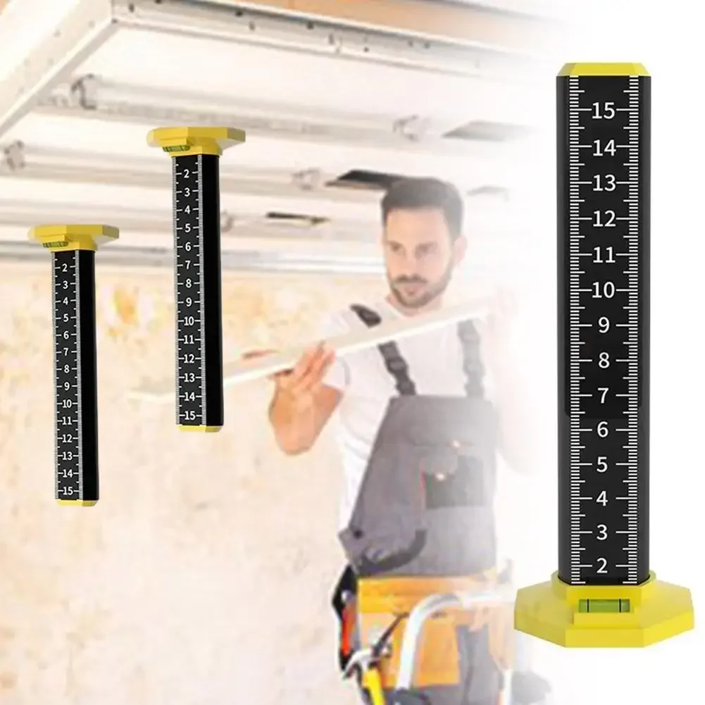 LaserMeasure™ – Präziser Höhenmessstab mit Magnetfuß und integrierten Libellen [50 % Rabatt]