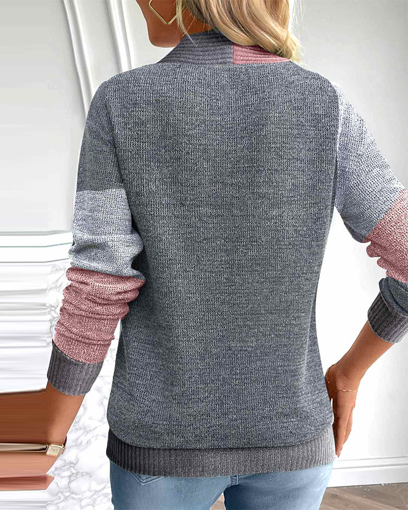 Strickpullover mit schmeichelhafter Passform Für Frauen