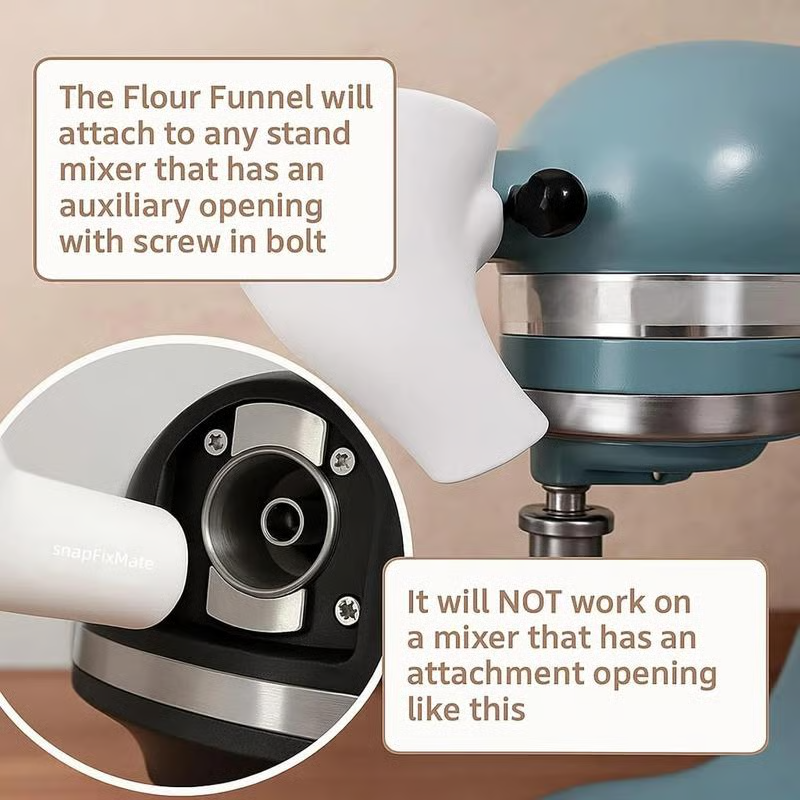 Mehl-Trichter-Aufsatz – Chaos-freier Back-Helfer product image 3