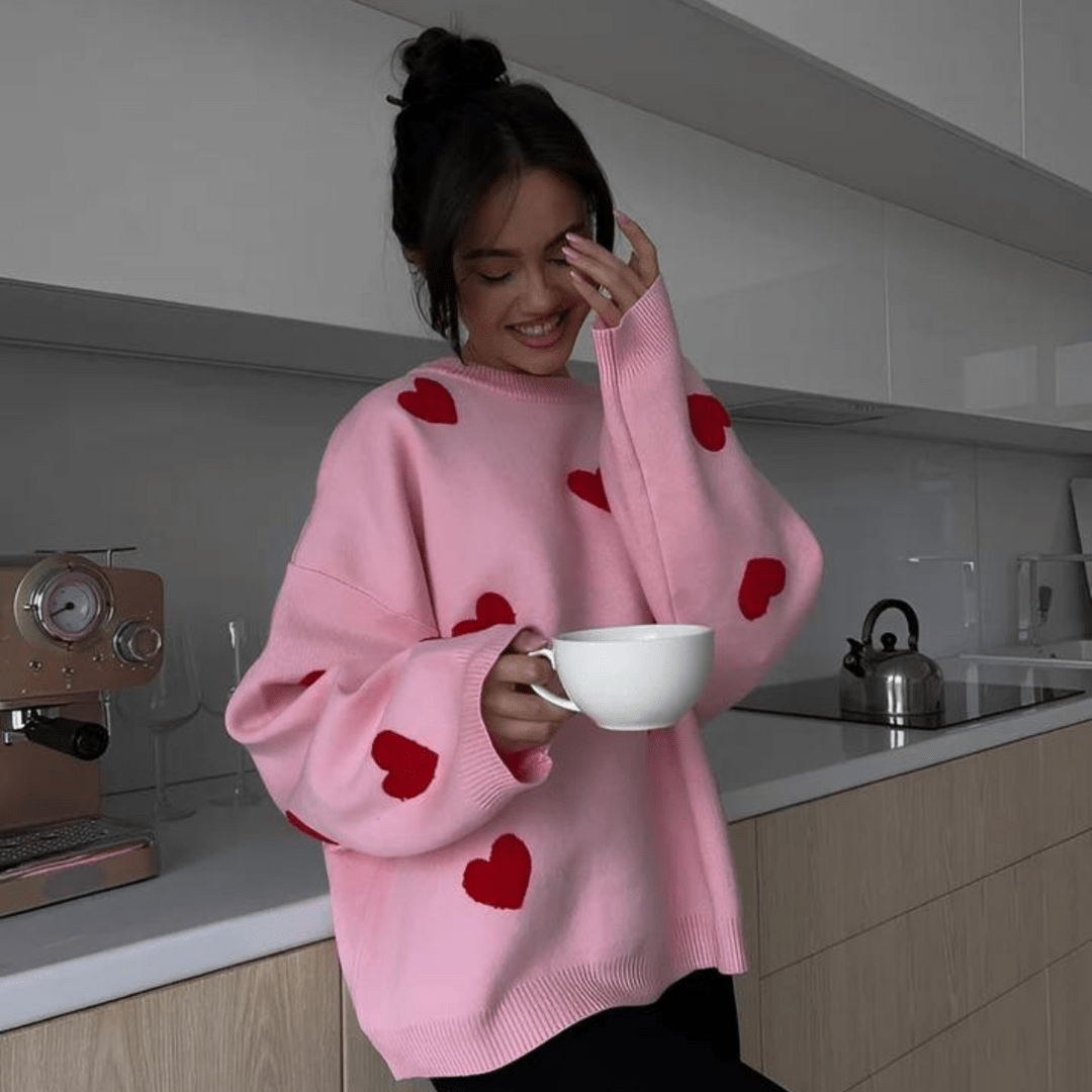Damen Oversized Winterpullover für Ultimativen Gemütlichen Komfort