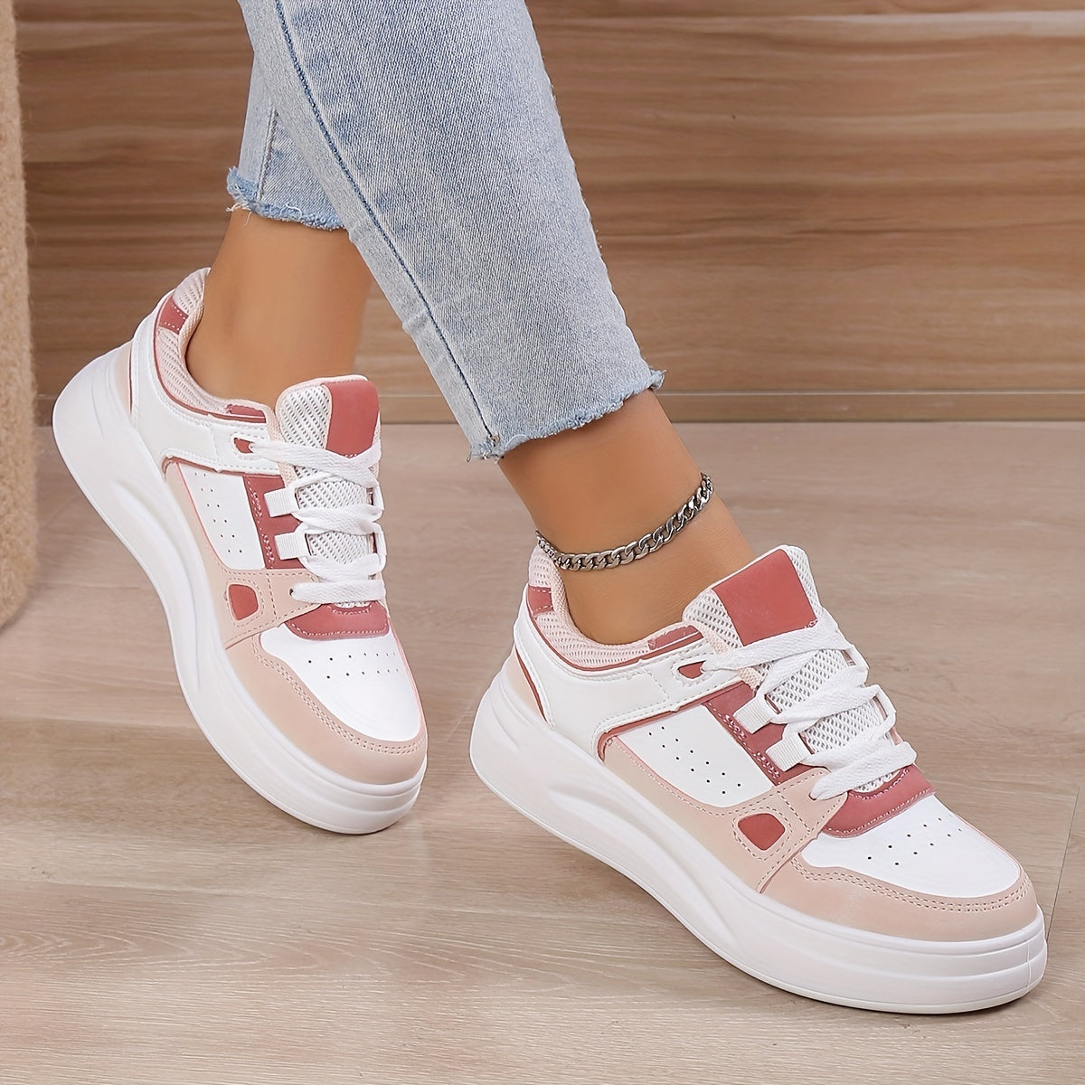 Lässige und Rutschfeste Sneaker Für Frauen