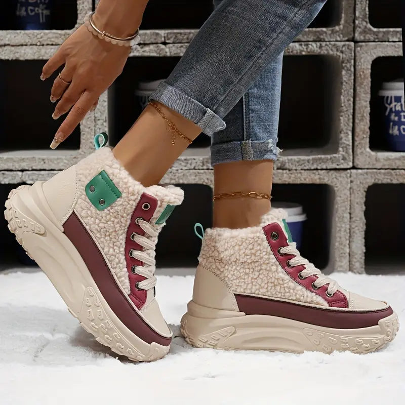 Schuhe aus samtweicher, verstärkter Baumwolle Für Frauen