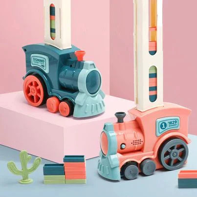 DominoTrain™ – Automatischer Domino-Zug für endlosen Spielspaß [50% Rabatt]