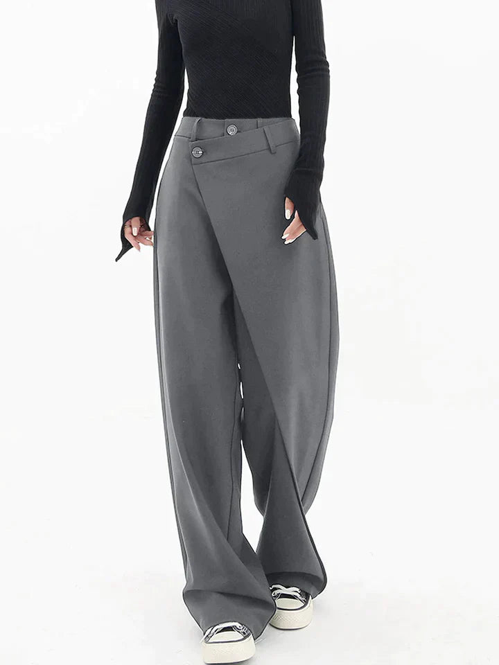 Einzigartige Asymmetrische Hose mit modernem Flair für Frauen