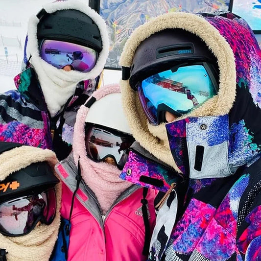 SkiMask™ – Skimaske mit kuscheliger Sherpa-Kapuze für besonders warme Wintertage [50% Rabatt]