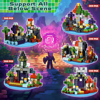 PixelBrix™ – (200-teiliges Set) zum Entfalten Ihrer Kreativität [50 % Rabatt]