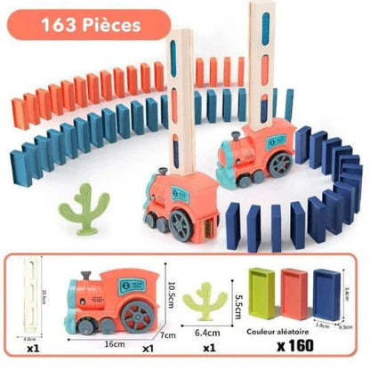 DominoTrain™ – Automatischer Domino-Zug für endlosen Spielspaß [50% Rabatt]