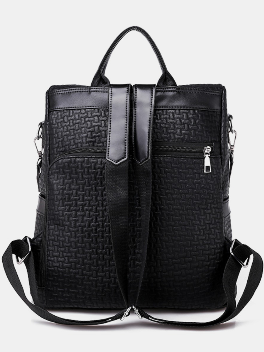 Xenoria | Eleganter PU-Leder Rucksack