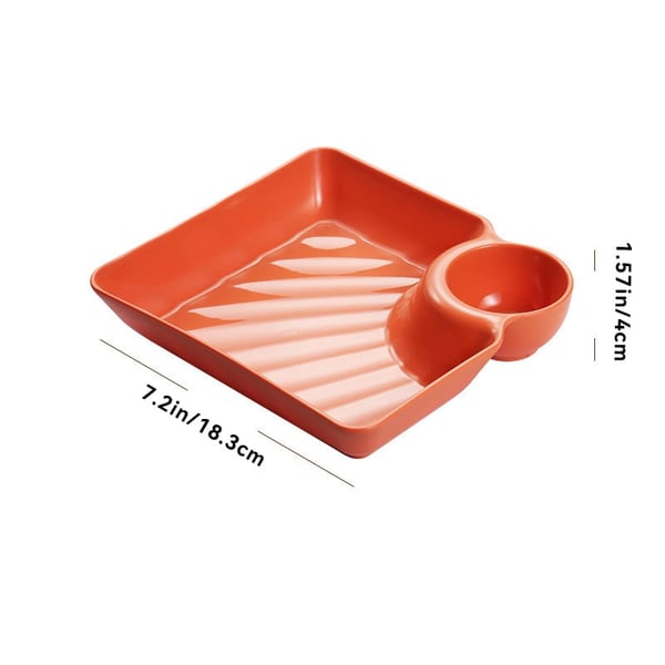 Snack- & Dip-Teller – Soßenschale, Stapelbar, 4 Farben product image 9