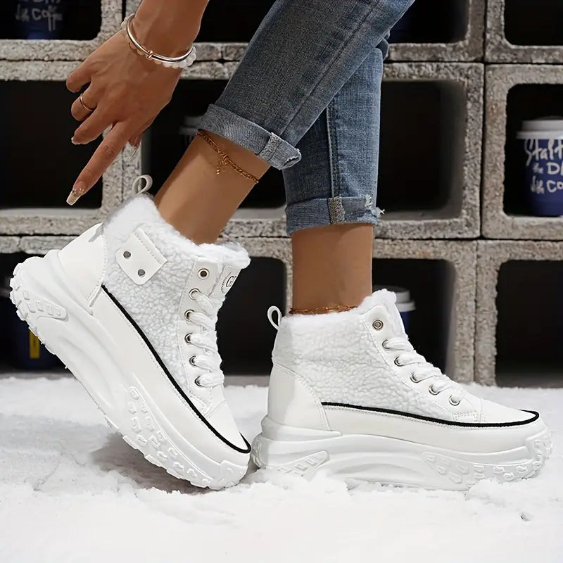 Schuhe aus samtweicher, verstärkter Baumwolle Für Frauen
