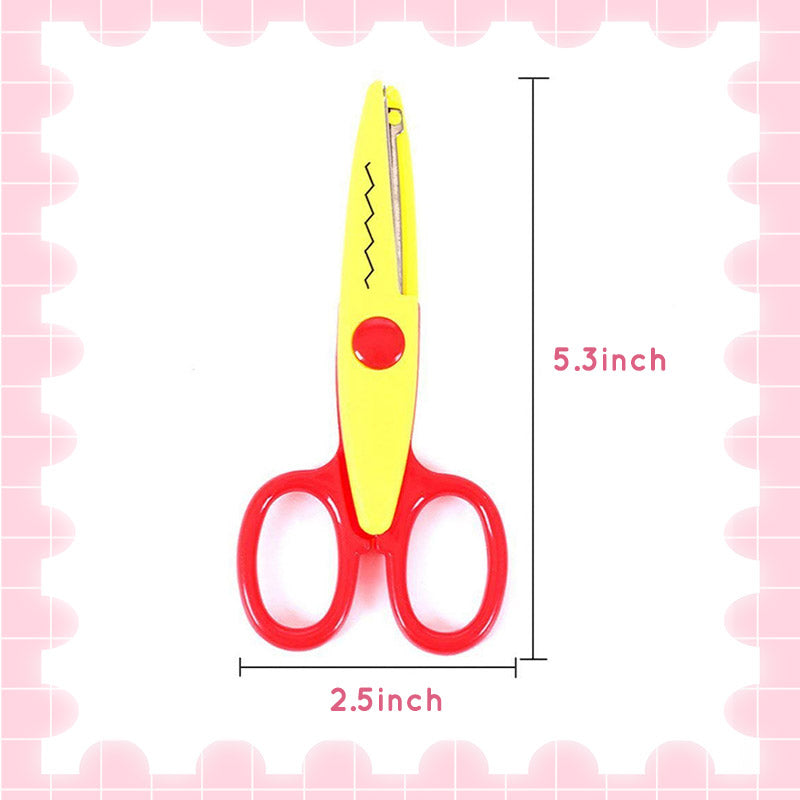 Dekoratives Bastelscheren-Set – 6 Musterscheren für Kinder product image 9