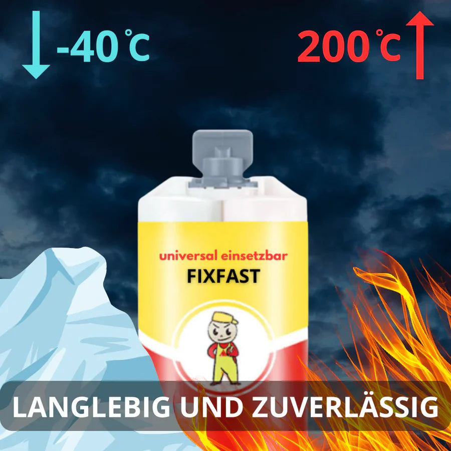 FixFast™ Langlebiger Reparaturkleber (Letzter Tag Rabatt) [1 + 1 Gratis]