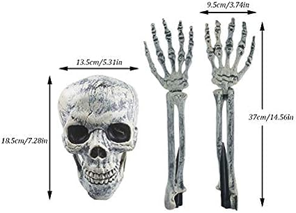 Graveyard™ – Totenkopf-Gartendekoration Figur Statue [50% Rabatt]