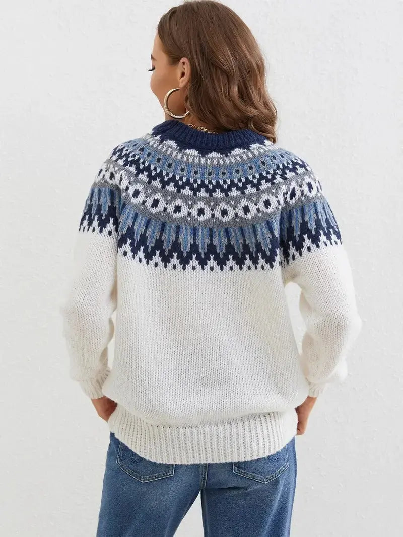Gemütlicher Herbstpullover für Frauen