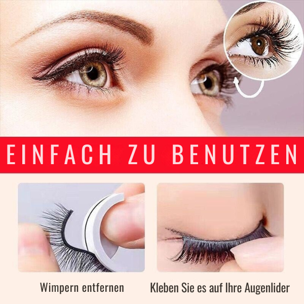 LashGlam™ – Selbstklebender Wimpernschmuck für strahlende, glamouröse Augenblicke [1 + 1 Gratis]