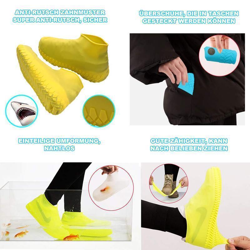 Wasserdichte Schuhüberzieher Silikon Rutschfest Regen Schutz product image 6
