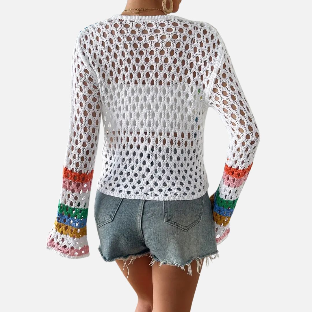 Xavienna | Damen Boho-Weste Cardigan
