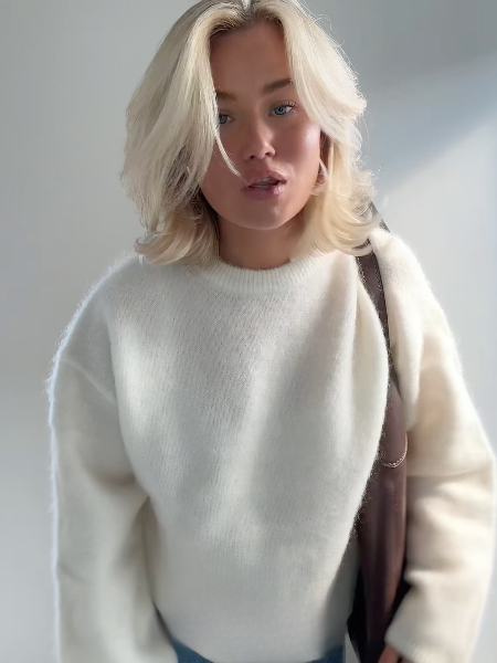 Rozmonda | Eleganter und warmer Pullover für Frauen