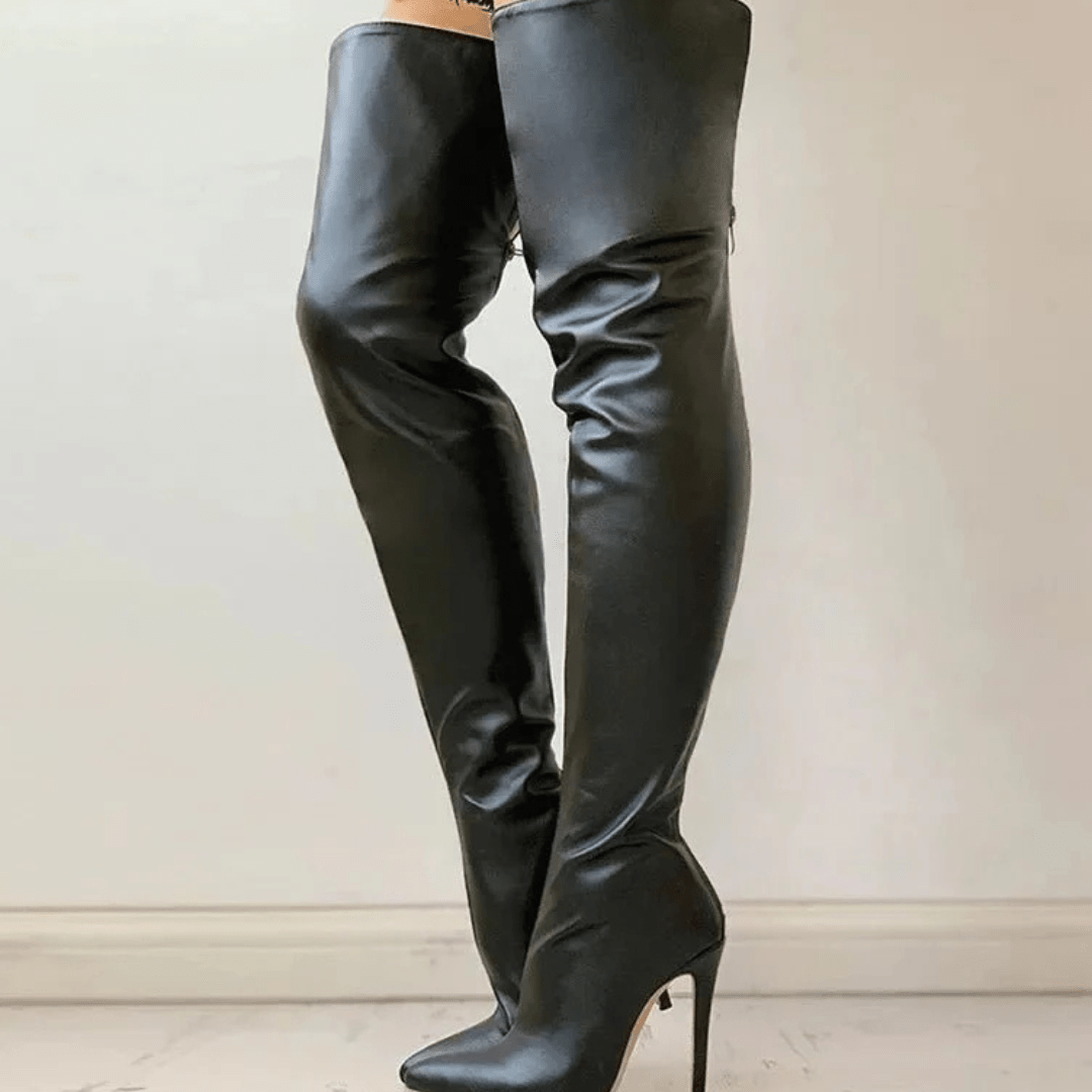 Bequeme Overknee Stiefel mit Absatz  Für Frauen