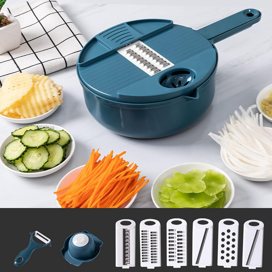 Multifunktionaler Gemüseschneider für Schneiden und Raspeln product image 4