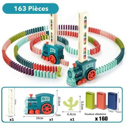 DominoTrain™ – Automatischer Domino-Zug für endlosen Spielspaß [50% Rabatt]