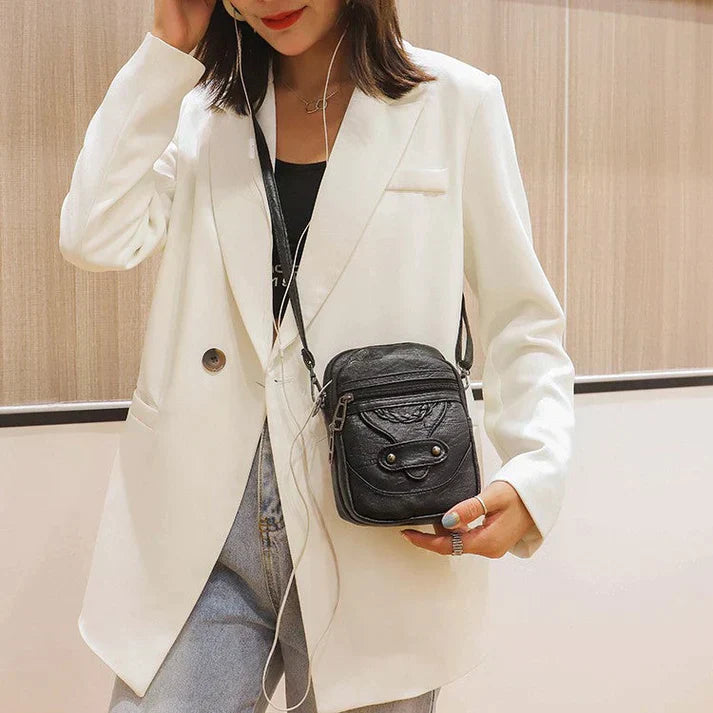 Porscha | Crossbody Ledertasche