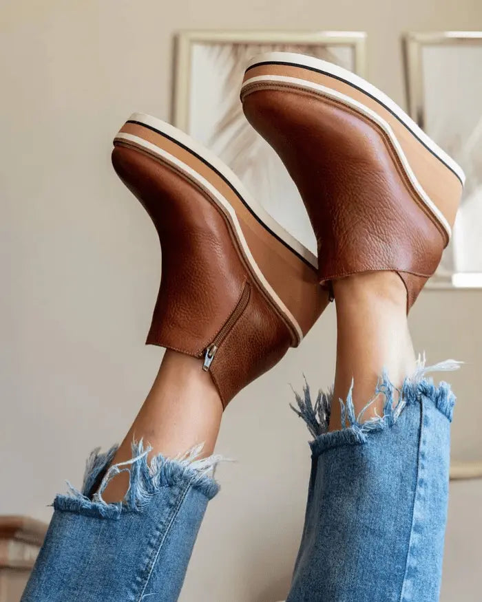 Keilabsatz-Stiefeletten für Frauen