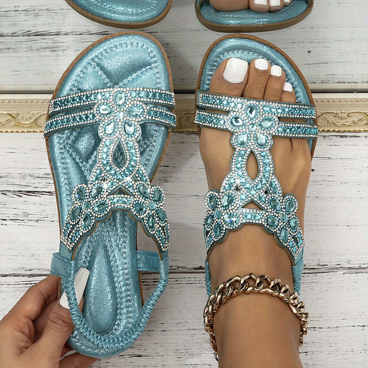 Nerys | Orthopädische Boho-Sandalen Damen