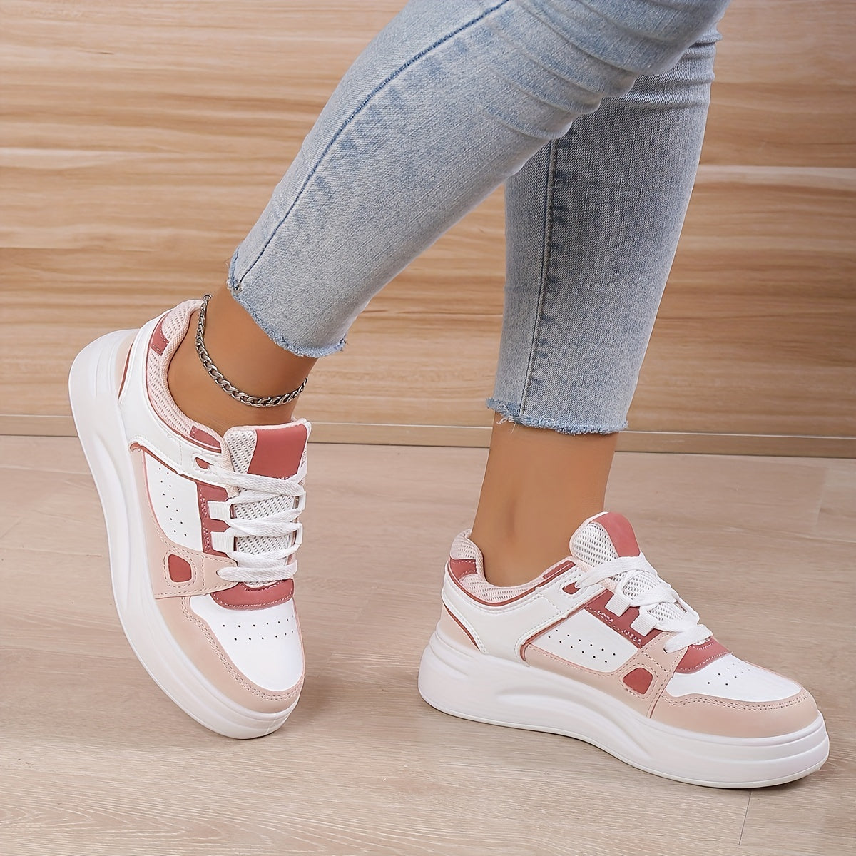 Lässige und Rutschfeste Sneaker Für Frauen