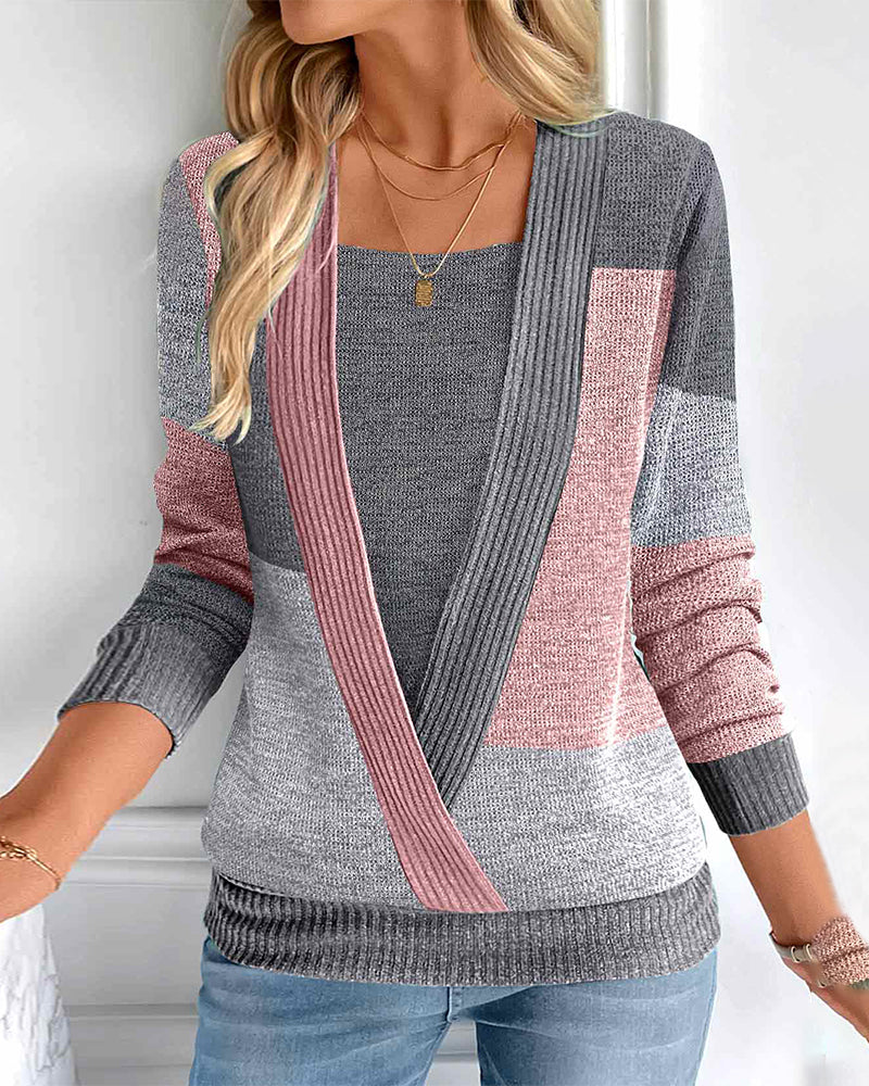 Strickpullover mit schmeichelhafter Passform Für Frauen