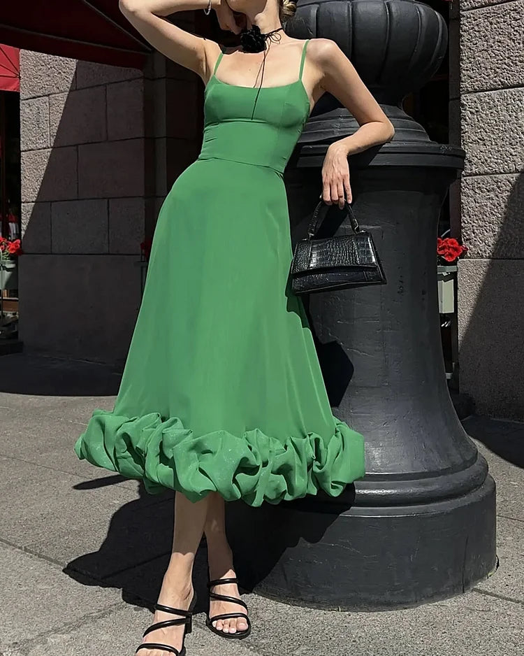 Schlichtes Kleid Mit Entspannter Passform Für Frauen