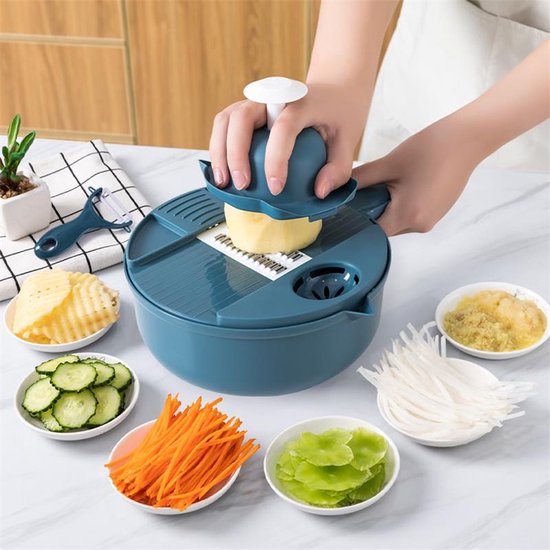 Multifunktionaler Gemüseschneider für Schneiden und Raspeln product image 1