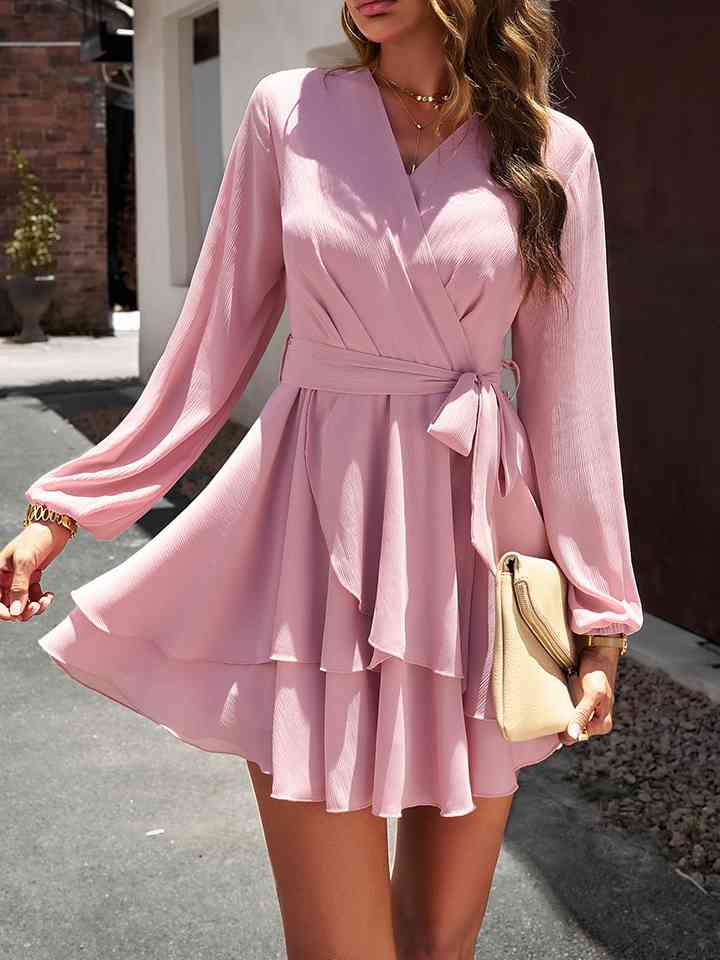 Giselda | Feminines Wickelkleid mit Volants