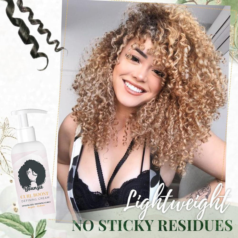 BouncyCurls™ – Verbessertes Volumen und geschmeidige Haarcreme für Locken [1 + 1 Gratis]