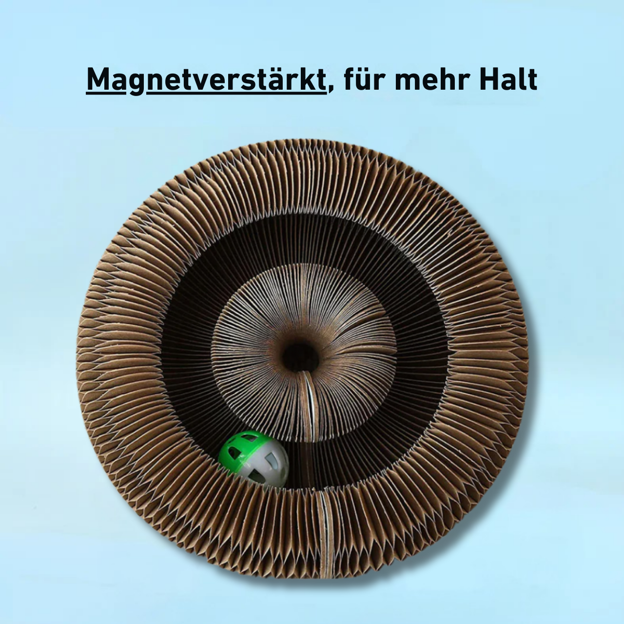 PouncePlay™ – Interaktives Kratzspiel mit Glöckchen für aktive Katzenmomente [50 % Rabatt]