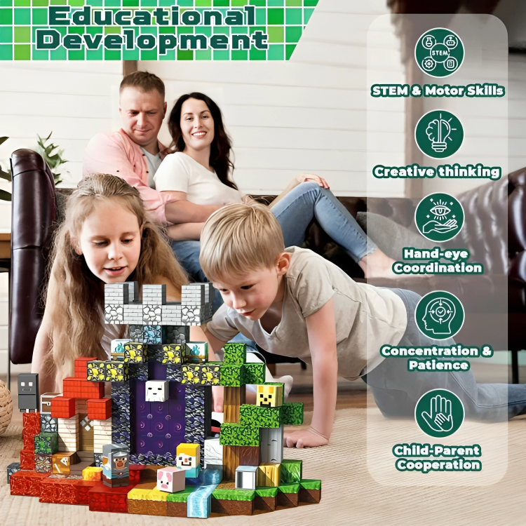 PixelBrix™ – (200-teiliges Set) zum Entfalten Ihrer Kreativität [50 % Rabatt]