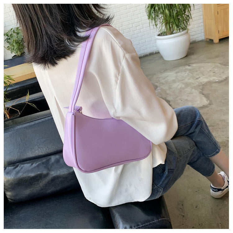 Lässige Mini Handtasche aus Kunstleder Für Damen