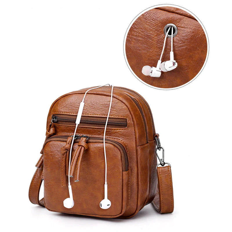 Heidie | Weiche Leder-Schultertasche