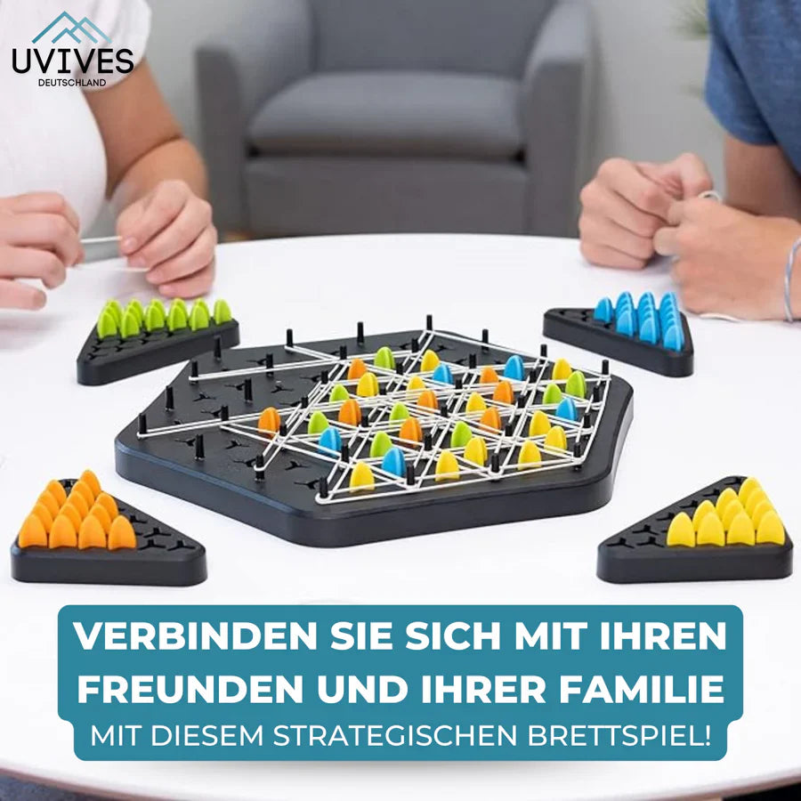KnotLogic™ – Taktisches Ketten-Schachspiel im Dreiecksformat [50% Rabatt]