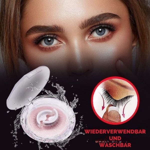 LashGlam™ – Selbstklebender Wimpernschmuck für strahlende, glamouröse Augenblicke [1 + 1 Gratis]