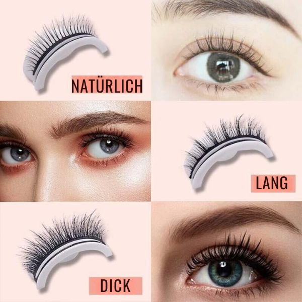 LashGlam™ – Selbstklebender Wimpernschmuck für strahlende, glamouröse Augenblicke [1 + 1 Gratis]
