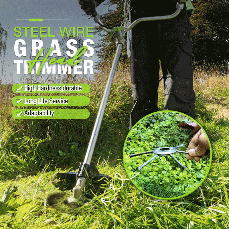 50% Rabatt | TrimPro™ - Stahlkabel-Grasschneidekopf [Letzter Tag Rabatt]