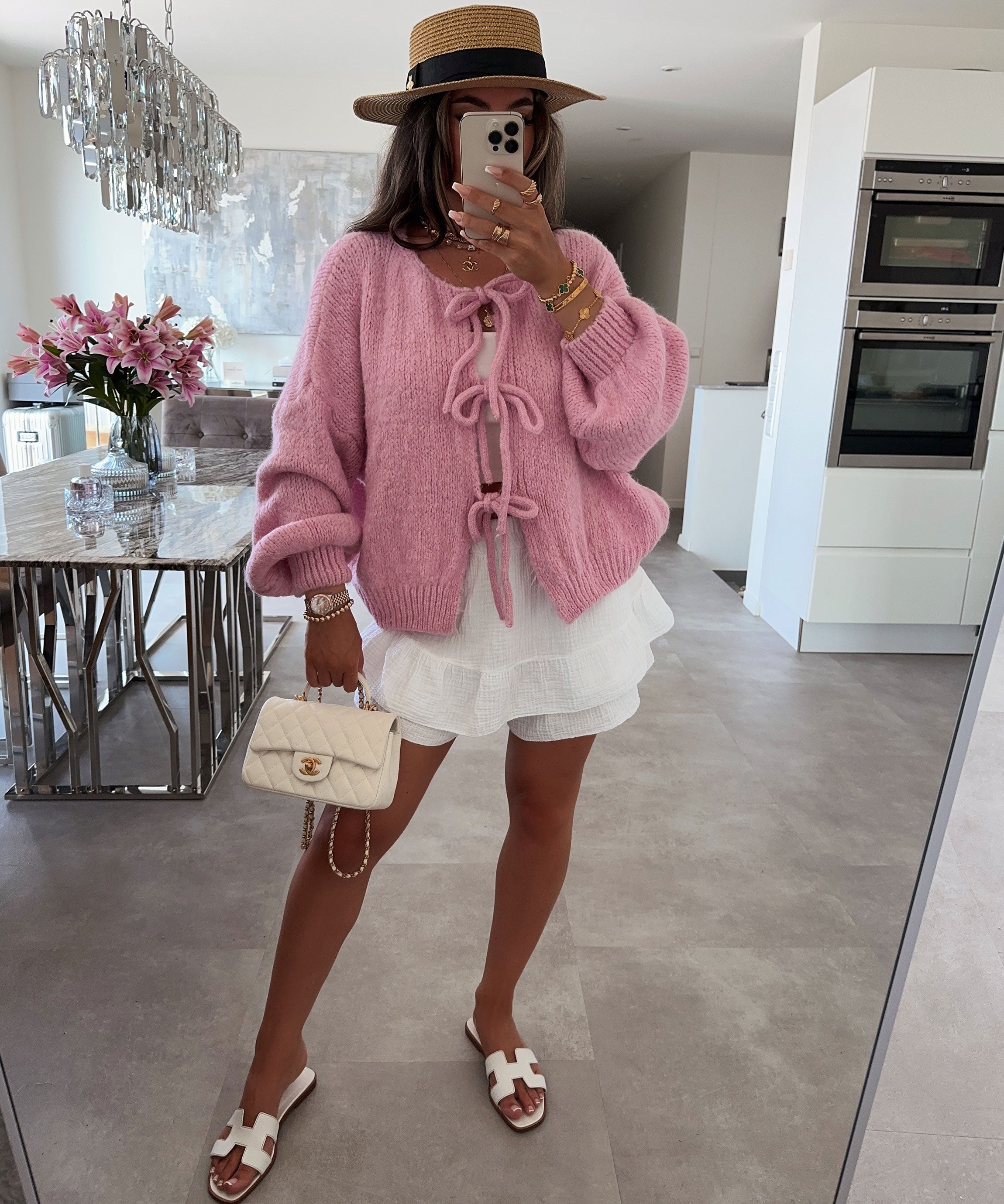 Schleife Rosa mit zartem Charme für Frauen