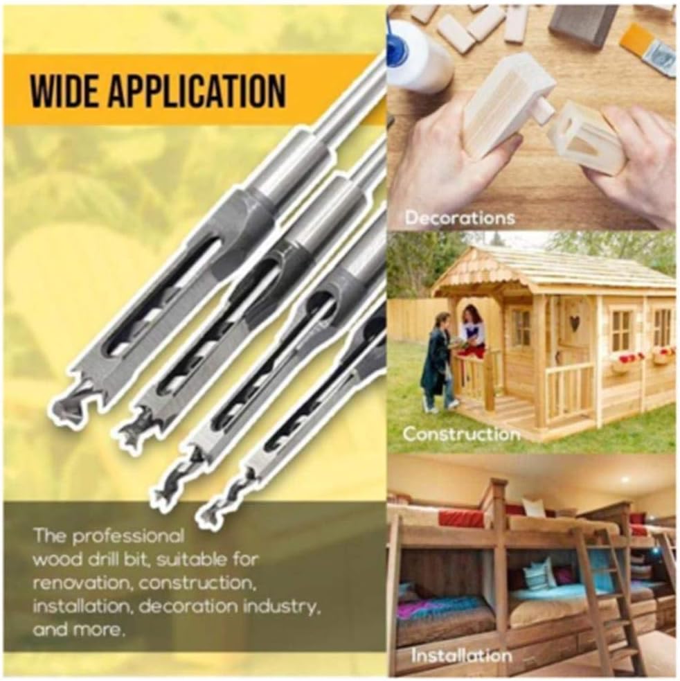 ChiselEase™ – Mühelos perfekte quadratische Löcher in Sekundenschnelle erstellen mit Präzision [1 + 1 Gratis]