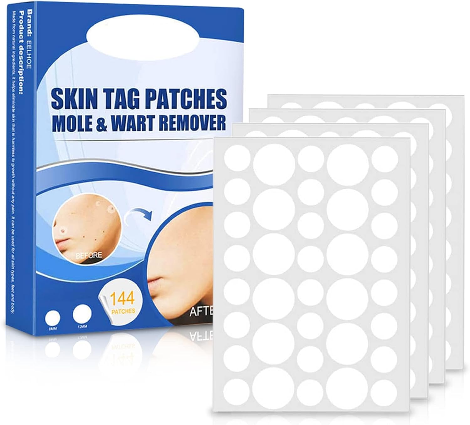 Hautpflege Patch Set Für Äußerliche Anwendung Hautbereich product image 1