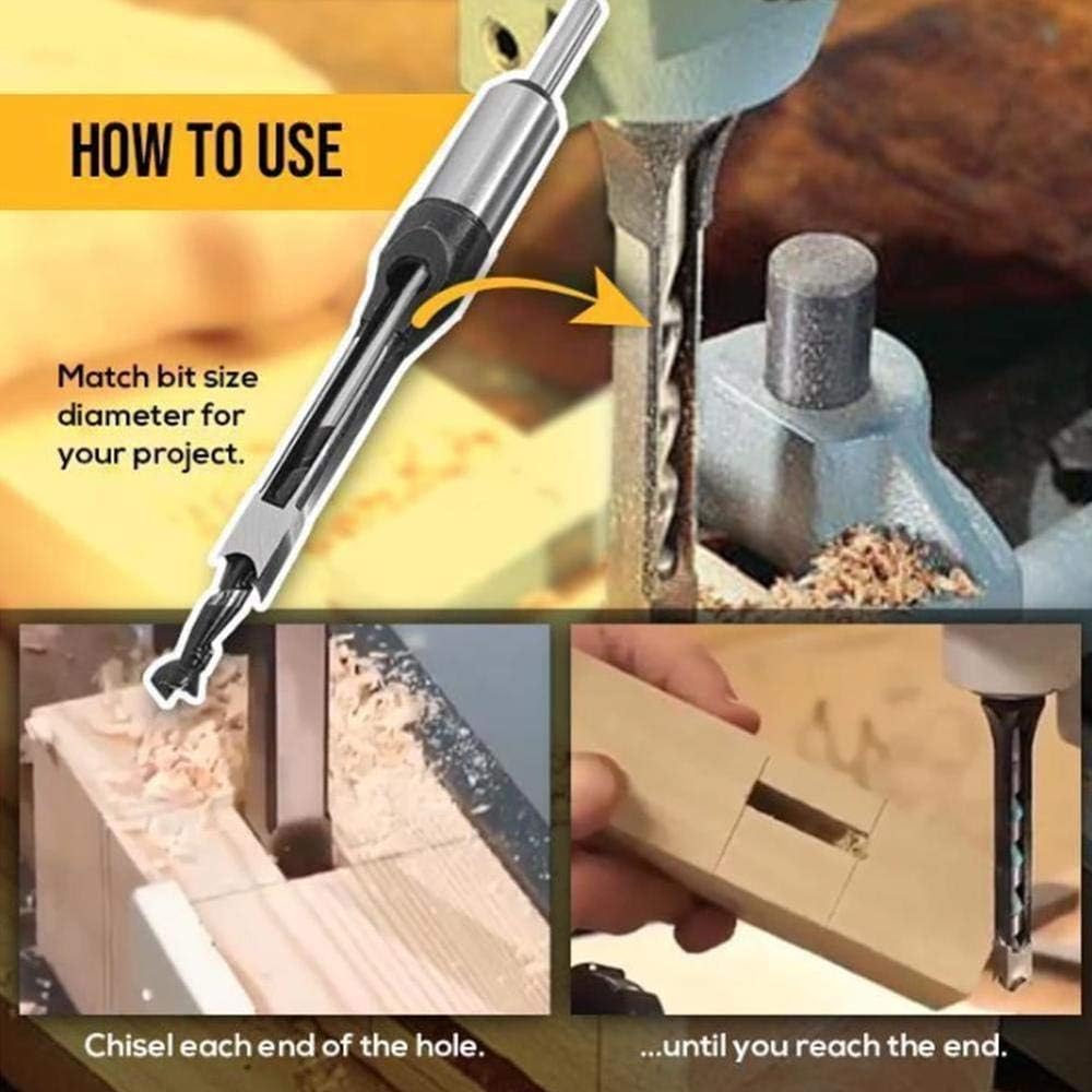 ChiselEase™ – Mühelos perfekte quadratische Löcher in Sekundenschnelle erstellen mit Präzision [1 + 1 Gratis]