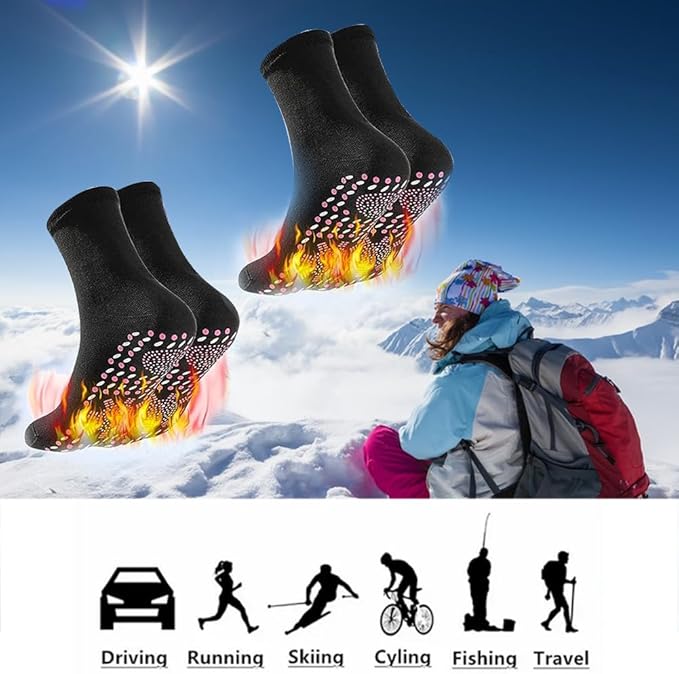 HealthSock™ – Selbsterwärmende Magnetfeldtherapie-Socken [1 + 1 Gratis]