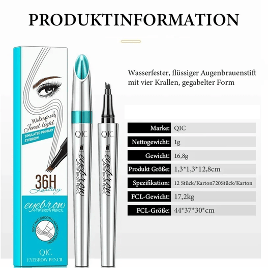 BrowPen™ – Wasserdichter, wischfester Augenbrauenverstärker mit Präzision [1 + 1 Gratis]